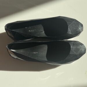 United Nude Black Geometric Women's Flats Size 41